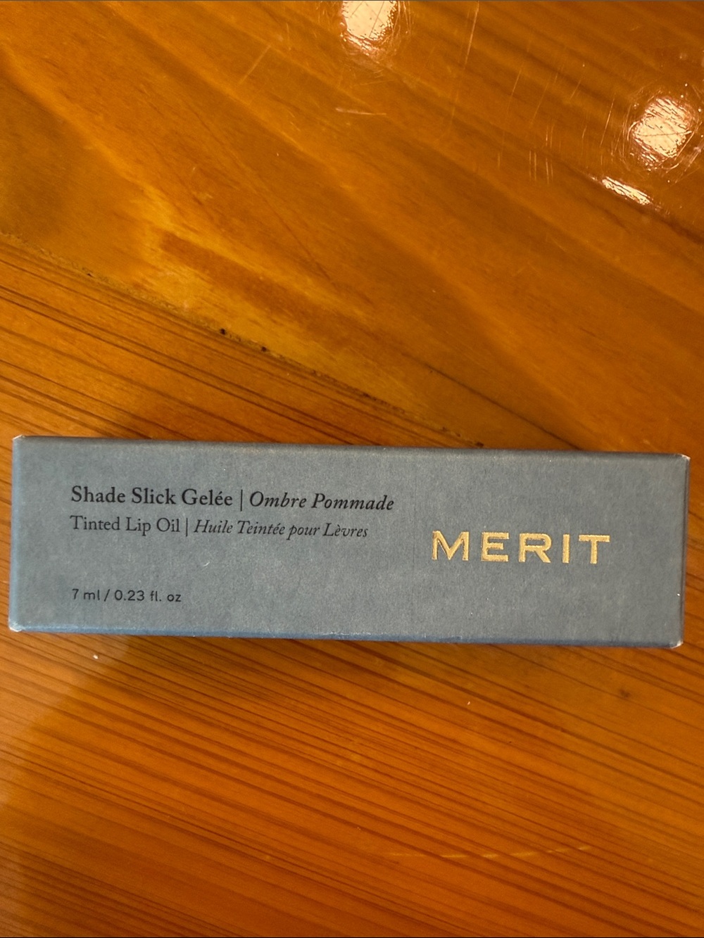 NIB Merit Shade Slick Gelée Tinted Lip Oil - Les Deux